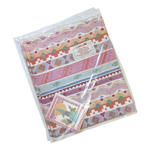 Vintage 80's Pastel Hues Southwestern Giftwrap w/ Notecards from Current UNUSED
